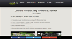 Desktop Screenshot of kartcenter56.fr